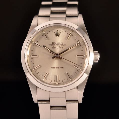 prix rolex air king acier|Rolex Air-King history.